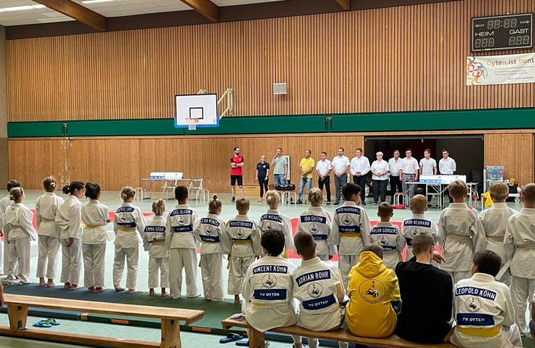 Kreiseinzelmeisterschaft im Judo beim TSV Bassen / 12 Kreismeistertitel nach Oyten geholt