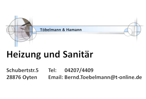 Heizung & Sanitär Töbelmann & Hamann